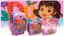 صورة طقم حقائب مدرسية دورا المستكشفة (Dora the Explorer) للبنات - 3 قطع (حقيبة جر، حقيبة طعام، مقلمة)