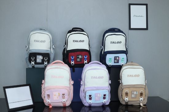 صورة حقيبة ظهر مدرسية وجامعية عصرية متعددة الجيوب من تالجو (TALGO Urban Style Backpack)